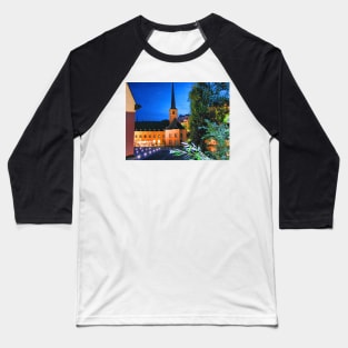 Old monastery in Luxembourg city Baseball T-Shirt